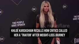 Khloé Kardashian recalls how critics called her a 'traitor' after weight-loss journey