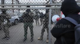 ICE Protests 2025: Delaney Hall, New Jersey