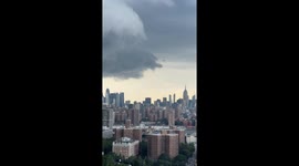 Sudden Summer Storm Slams NYC Skyline