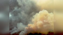 US: Pomas Fire Rages Uncontrolled Near Entiat