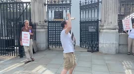 UK: Assisted Dying Bill Protesters Outside The Parliament
