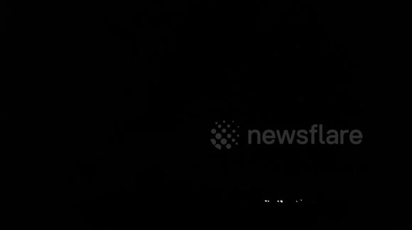 Intense Lightning In North Dakota