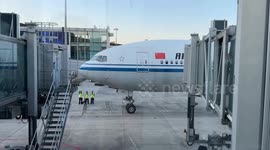 China: First flight carrying Chinese citizens evacuated from Iran arrives in Beijing