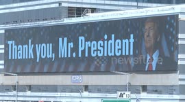 Israel: 'Thank You, Mr. President': Billboards in Israel praise Trump after US strikes on Iran
