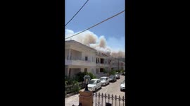 Greece: Wildfires Rage Across Chios, Prompting Evacuation Orders 3