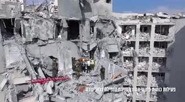 Israel: Home Front Command forces continue to operate at the scene of the impact in Be'er Sheva