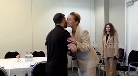 Caribbean Netherlands: Ukrainian president, Danish premier meet in The Hague