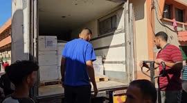 Blood supplies reaches Gaza hospital through border crossing