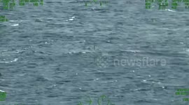 US: Coast Guard Helicopter Plucks Man From Open Sea Near Molokai