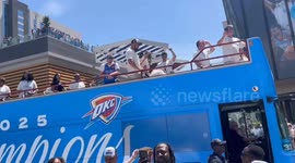 US: Parade Celebrating OKC Thunder’s NBA Championship 2