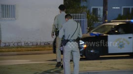 US, Los Angeles: Gardena CHP Investigates Pursuit Crash