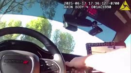 US: Police Smash Car Window To Save Baby Trapped In Sweltering Heat