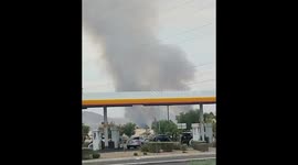 US: Brush Fire Burns 110 Acres at Wetlands Park, Nevada