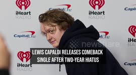 Lewis Capaldi releases comeback single after two-year hiatus