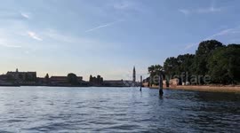 Italy: Jeff Bezos welcomes guests to wedding on Venetian island of San Giorgio Maggiore