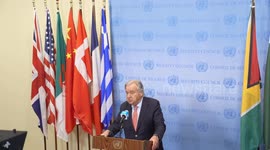 Press Encounter by the Secretary-General on the situation in the Middle East and Gaza