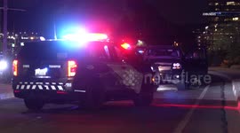 US, Phoenix: Tempe DPS Tahoe Involved In Head-On Collision