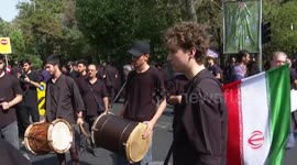 Iran holds funeral for military commanders, scientists killed in Israeli strikes