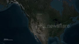 US: MOTION GRAPHIC - 2 firefighters killed by shooter in ambush while responding to fire in US’ Idaho