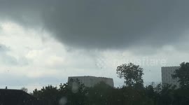 tornado in Lviv, Ukraine