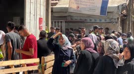 Gaza residents overcome with emotion as aid arrives after five-month wait