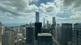 Chicago skyscraper Timelapse