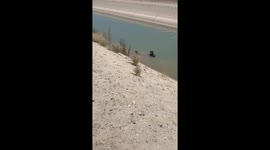 Officer Jumps Into Canal, Saves Teen from Drowning