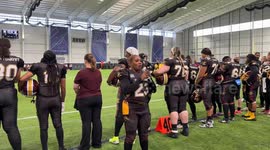 Vonetta Gooden Sings U.S. National Anthem Before DC Divas Playoff Victory