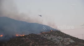 US, Los Angeles: Banning The Wolf Fire Day 2