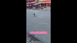 Pier runners panic: Witness Carnival Panorama’s last-minute dashers in Ensenada