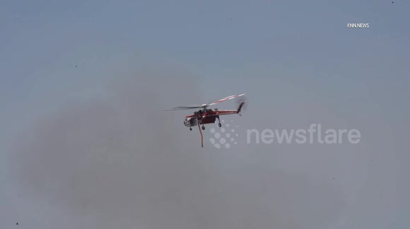 US, Los Angeles: Riverside County The Juniper Fire Prompts Evacuations ...