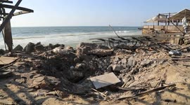 Israeli strike on seaside cafe kills dozens in Gaza City: witnesses