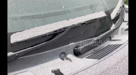 Japan: Vehicles Covered in Ash as Shinmoedake Eruption Persists