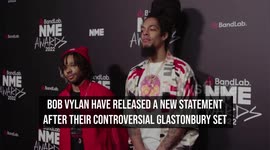 Bob Vylan claim they are 'being targeted for speaking up' during controversial Glastonbury set