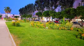 France: Summer Vacation Atmosphere in Menton