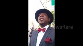 US: Sean Combs best friend Charlie Lucci signing autographs