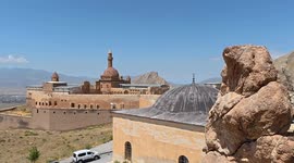 Türkiye: Traditional and modern arts exhibition held at historic Ishak Pasha Palace, Türkiye
