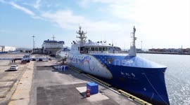 China: World's first intelligent research, training ship tests capabilities in narrow waterways