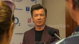 Rick Astley speaks in an interview with BANG Showbiz