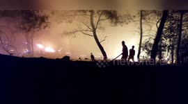 Türkiye: Ferocious Winds Complicate Firefighting Efforts In Izmir As Heroes Battle Blaze Around The Clock