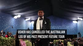 Usher cancels Australian leg of tour