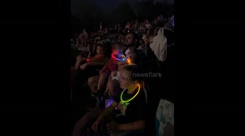 Big brother duty: Utah boy protects baby sister's ears during fireworks show