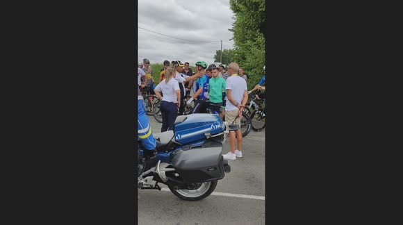 Tour France 2025 rider doesn't want to give up. Stefan bissegger