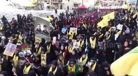 Lebanon: The launch of the Ashura procession in the southern suburbs of Beirut