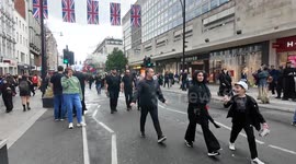The Muslim celebration of Ashura took place in Oxford Street in London. Video shows the ritual of self-flagellation