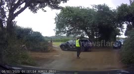 Monster Country Festival, so popular it creates traffic chaos in Cornwall, Fraddon, UK