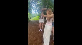 My sister went on a custom swing and fell off in a public park cause she’s too weak.She fell and became winded.