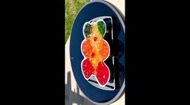 Heat Wave Mega Gummy Bear Experiment