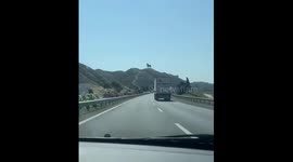 Iconic Osborne bull spotted on mountain in Zaragoza, Spain