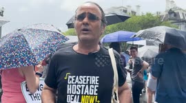 US: Father of Israeli hostage urges Trump to 'force' Israel to end Gaza war